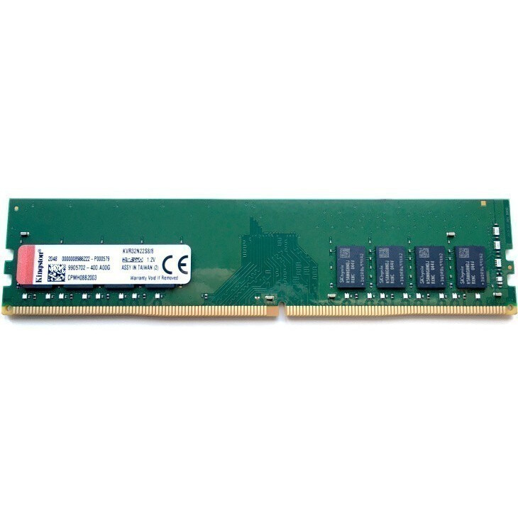 Arbeitsspeicher 8GB DDR4 3200MHz Kingston (KVR32N22S8/8)