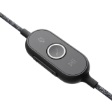 Garnitūra Logitech Zone Wired UC Graphite (981-000875)
