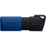 USB zibatmiņa Kingston 64Gb DataTraveler Exodia M Black/Blue (DTXM/64GB)