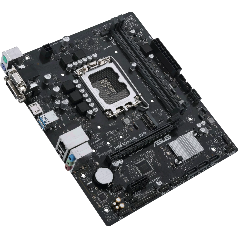 Carte mère ASUS PRIME H610M-R D4-SI (PRIME H610M-R D4-SI) - photo 4